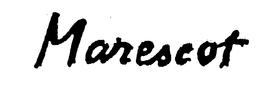 MARESCOT trademark