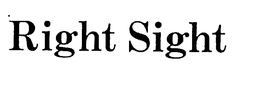 RIGHT SIGHT trademark