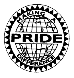 MAKING A PRIDE DIFFERENCE trademark