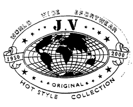 WORLD WIDE SPORTS WEAR 1950-ORGINAL 2000 HOTSTYLE COLLECTION trademark