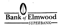BANK OF ELMWOOD SUPERBANK trademark