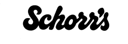 SCHORR'S trademark