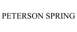 PETERSON SPRING trademark