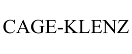 CAGE-KLENZ trademark