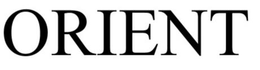 ORIENT trademark