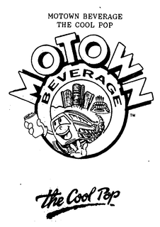 MOTOWN BEVERAGE THE COOL POP trademark