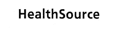 HEALTHSOURCE trademark