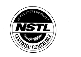 NSTL "MEETS TEST STANDARDS" CERTIFIED COMPATIBLE trademark