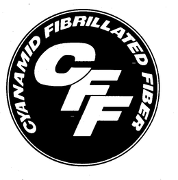 CFF CYANAMID FIBRILLATED FIBER trademark