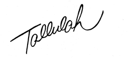 TALLULAH trademark