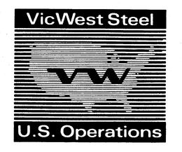 VICWEST STEEL U.S. OPERATIONS VW trademark