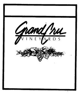 GRAND CRU VINEYARDS trademark