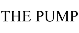 THE PUMP trademark