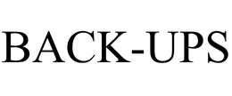 BACK-UPS trademark