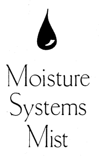 MOISTURE SYSTEMS MIST trademark