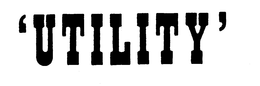 'UTILITY' trademark