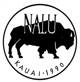 NALU KAUAI - 1990 trademark