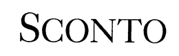 SCONTO trademark