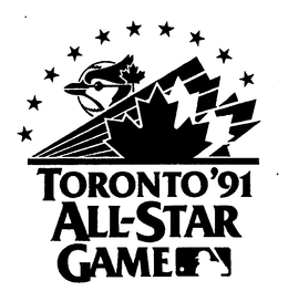 TORONTO '91 ALL-STAR GAME trademark