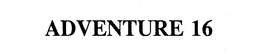 ADVENTURE 16 trademark