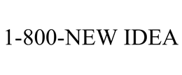 1-800-NEW IDEA trademark