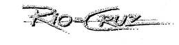 RIO-CRUZ trademark