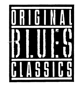ORIGINAL BLUES CLASSICS trademark