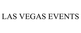 LAS VEGAS EVENTS trademark