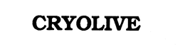 CRYOLIVE trademark