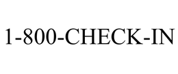 1-800-CHECK-IN trademark