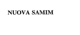 NUOVA SAMIM trademark