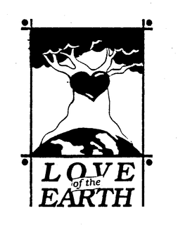 LOVE OF THE EARTH trademark