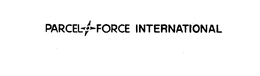 PARCEL FORCE INTERNATIONAL trademark