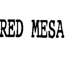 RED MESA trademark
