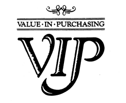 VALUE-IN-PURCHASING VIP trademark