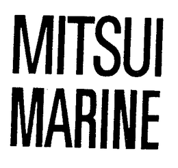 MITSUI MARINE trademark