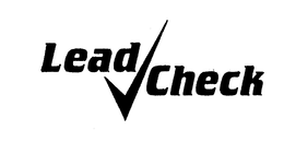 LEAD CHECK trademark