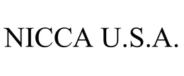 NICCA U.S.A. trademark