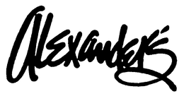 ALEXANDER'S trademark