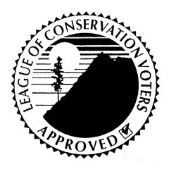 LEAGUE OF CONSERVATION VOTERS APPROVED trademark