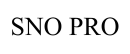 SNO PRO trademark