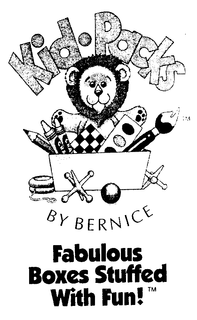 KID.PACKS BY BERNICE FABULOUS BOXES STUFFED WITH FUN! trademark