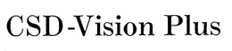 CSD-VISION PLUS trademark