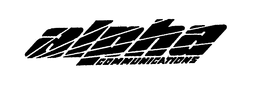ALPHA COMMUNICATIONS trademark