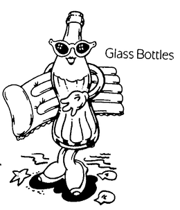 GLASS BOTTLES trademark