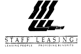 SL STAFF LEASING INC LEASING PEOPLE...PROVIDING BENEFITS trademark