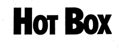 HOT BOX trademark