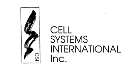 CELL SYSTEMS INTERNATIONAL INC. CSI trademark