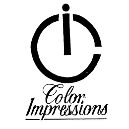 CI COLOR IMPRESSIONS trademark
