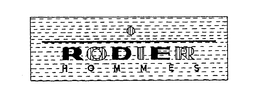 RODIER HOMMES trademark